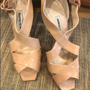 Manila Blahnik Shoe Patent leather shoe